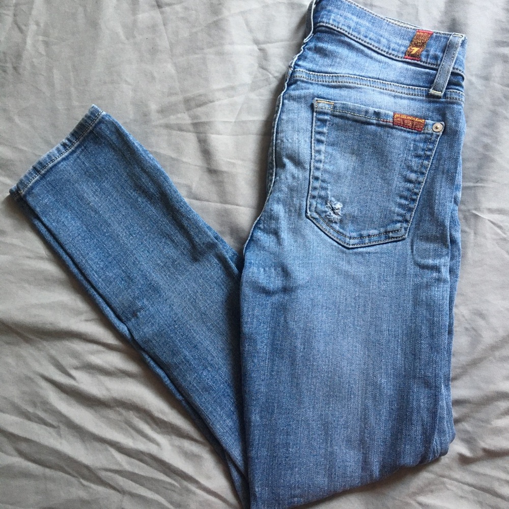 7 For All Mankind Ankle Skinny